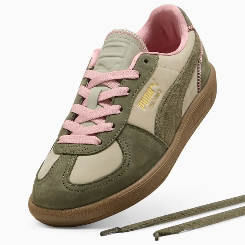 Puma Palermo Pebble Gray / Loden Green / Gum (405493-01)
