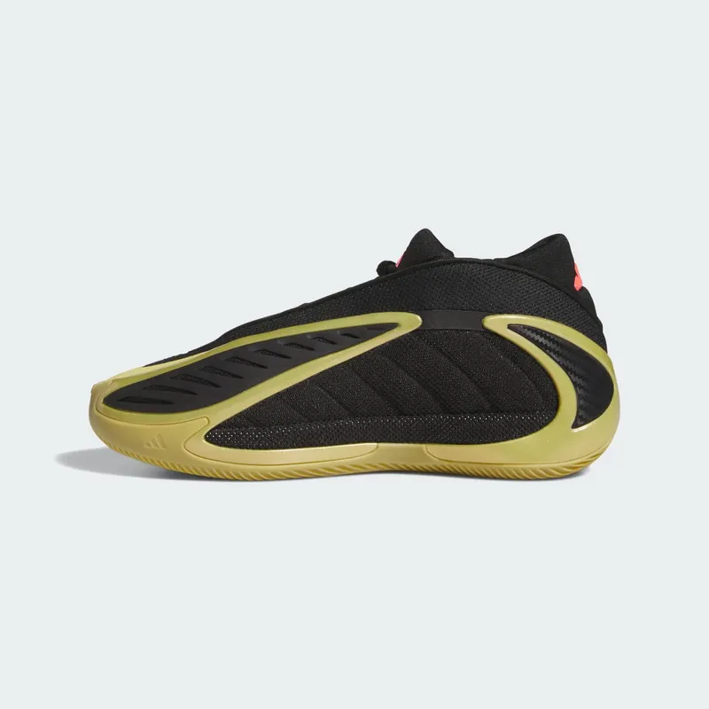 Adidas Anthony Edwards 2 J Core Black / Gold Metallic / Solar Turbo (KJ5514)