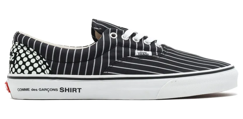 Vans Era Supreme CDG Pinstripe Navy