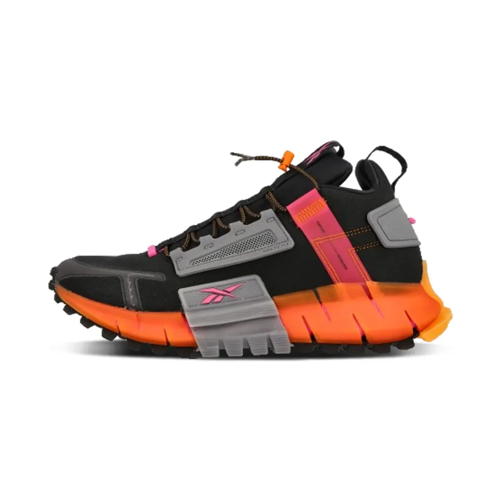 Reebok Zig Kinetica Edge Black Pink Orange (FU8182)