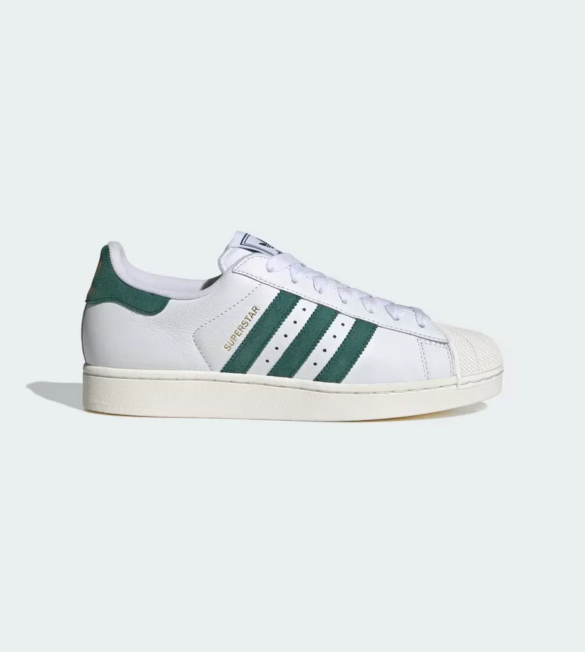 Adidas SUPERSTAR II Cloud White / Collegiate Green / Core White (KJ9977)