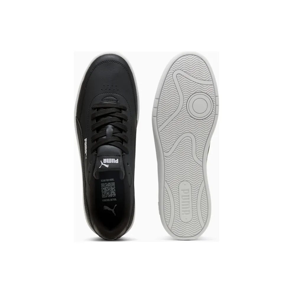 Puma Court Classic Clean Black White Midsole (402223-03)