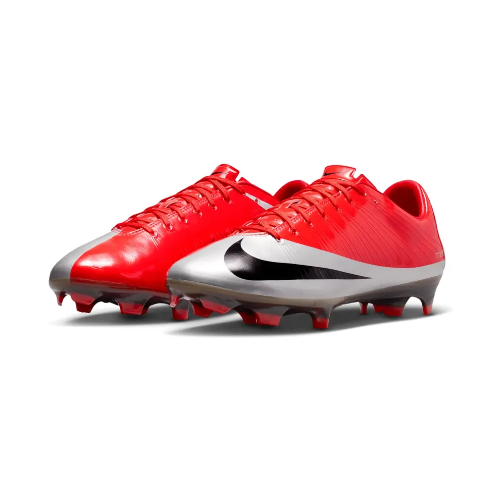 Nike Zoom Mercurial Vapor Superfly 1 RGN FG SE “CR7 Max Orange Metallic Silver” (IQ2995-801)