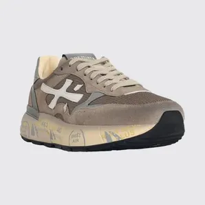 Premiata Mick Suede and Nylon Sneakers Brown (MICK8118)