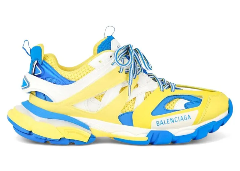 Balenciaga Track LED Yellow Blue (555036 W3AD3 7049)