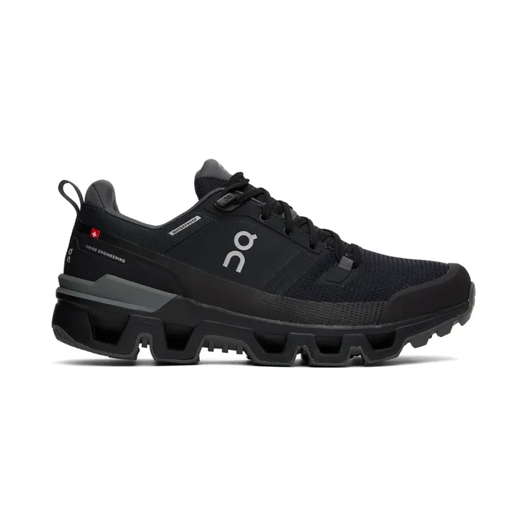 On Black Waterproof Cloudwander Sneakers (73.98606)