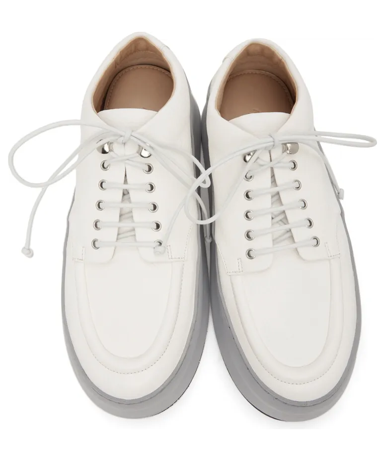 Marsèll White & Grey Cassapana Sneakers (MM4130 188110H211) (5)