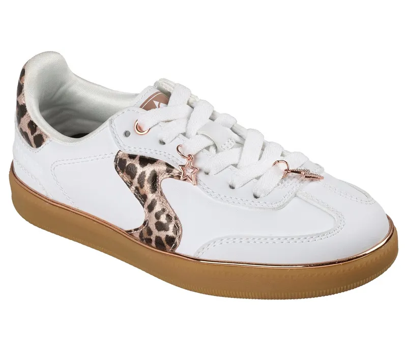 Skechers Hotshot – Leopard Fame Sneaker White/Luipaard