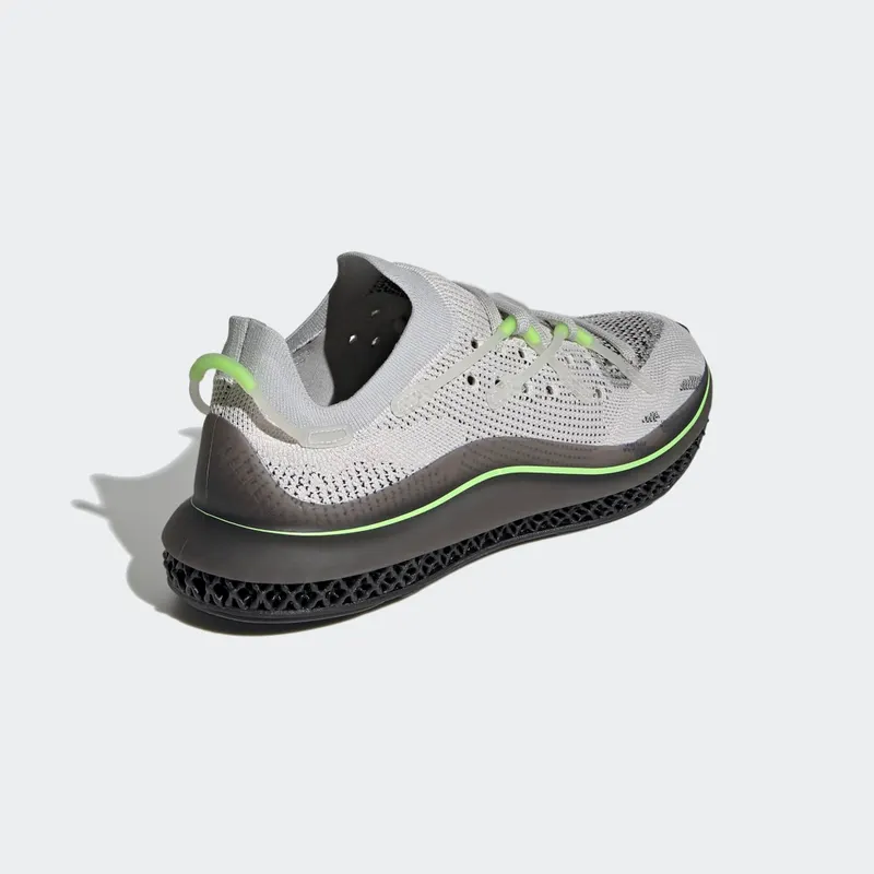 adidas 4D Fusio Grey One / Core Black / Signal Green (H04511)