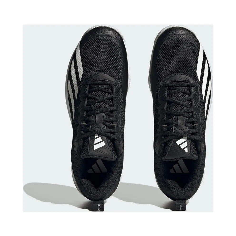 adidas Courtflash Speed Core Black Cloud White Matte Silver (IG9537)
