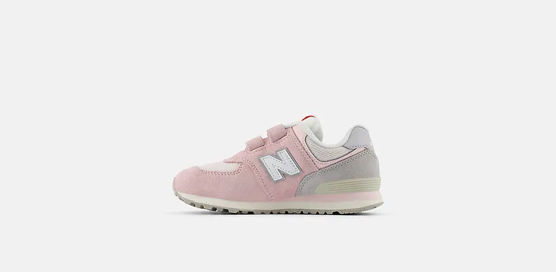 New Balance 574 Hook and Loop Rose (PV574BKM)