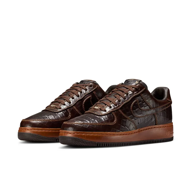 Nike Air Force 1 Low Fauna Brown Croc (II7090-222)