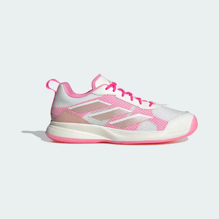 Adidas Avaflash Low Tennis Core White / Silver Metallic / Lucid Pink (JP9741)