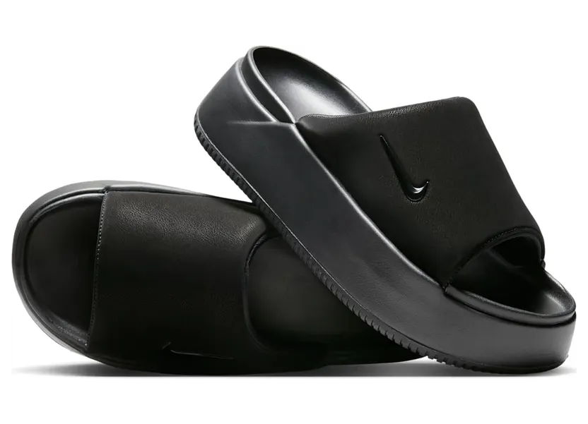 Nike Calm Elevation Slide “Triple Black” (HJ5601-002)
