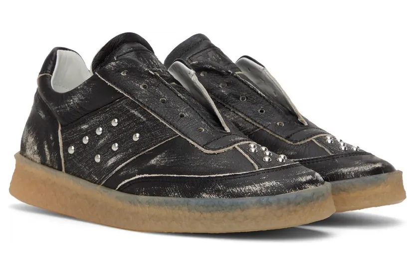 Maison Margiela Black Distressed T8013 Black (S66WS0076 P2232) (4)