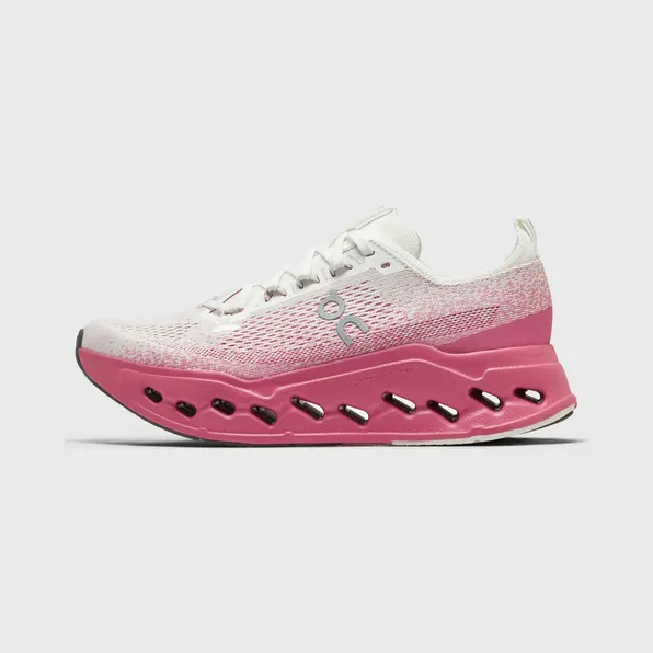 On Cloudsurfer Max Pink / White