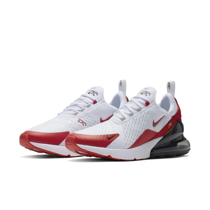 Nike Air Max 270 White Anthracite University Red White/Anthracite-Cool Grey-University Red (CJ0550-100)