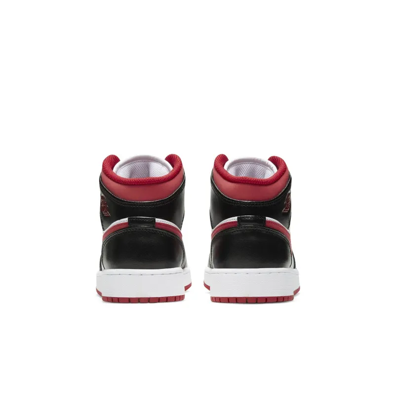 Air Jordan 1 Mid Gym Red (GS) (DJ4695-122)