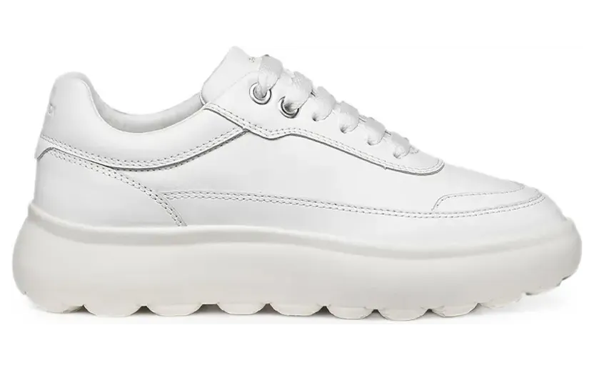 Geox D Spherica EC4.1 sneakers met chunky zool – Wit (D65TCA00085)