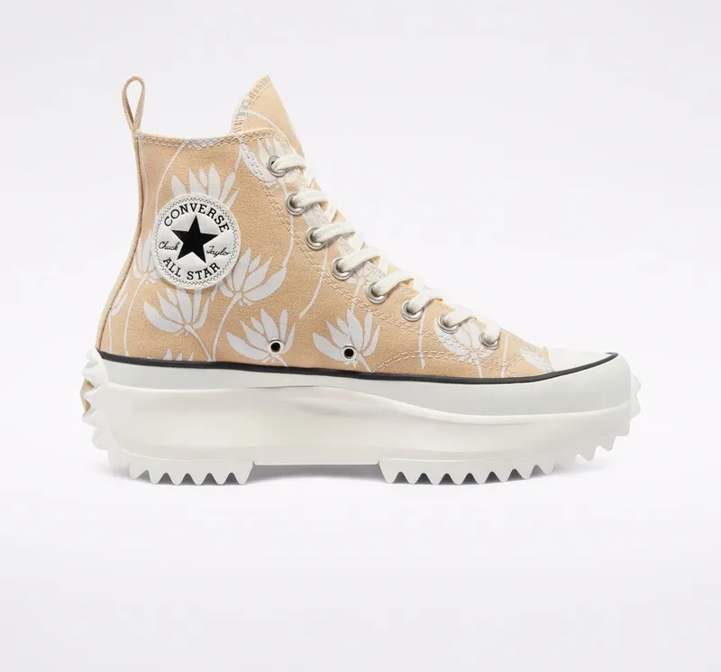 Converse Summer Spirit Run Star Hike High Top Sesame/egret/Black (171921C)