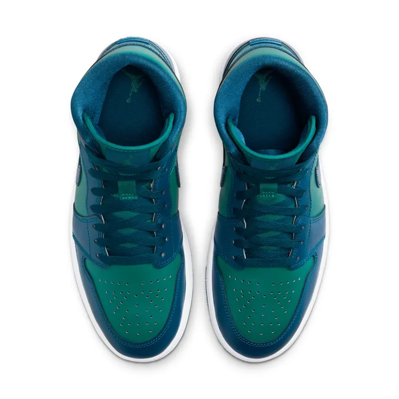 Jordan 1 Mid Teal French Blue (BQ6472-301)