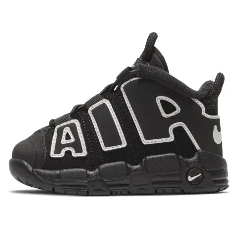 Nike Air More Uptempo Black White (TD) (DA8575-002)