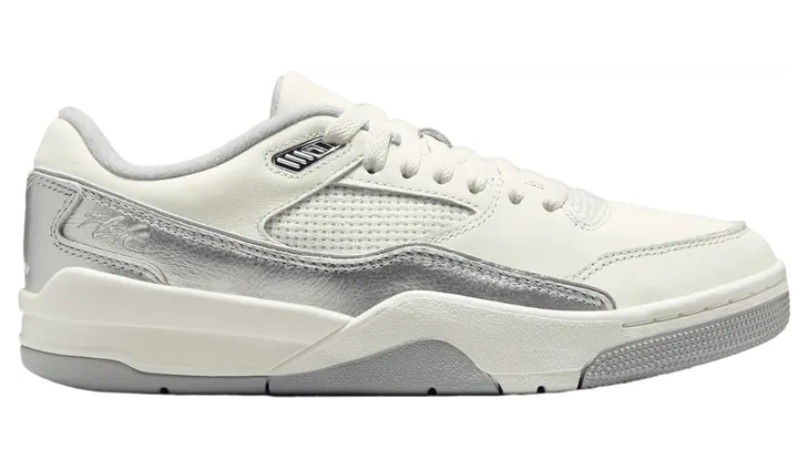Jordan Flight Court Sail / Wolf Grey / Metallic Silver