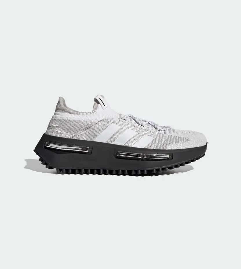 adidas NMD_S1 Cloud White / Core Black / Silver Metallic (ID0361)