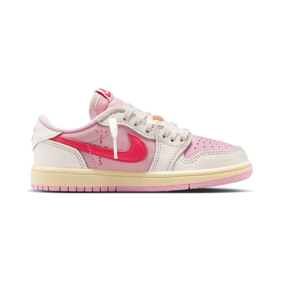 Air Jordan 1 Retro Low OG PS “Travis Scott – Tropical Pink” (IQ7605-101)