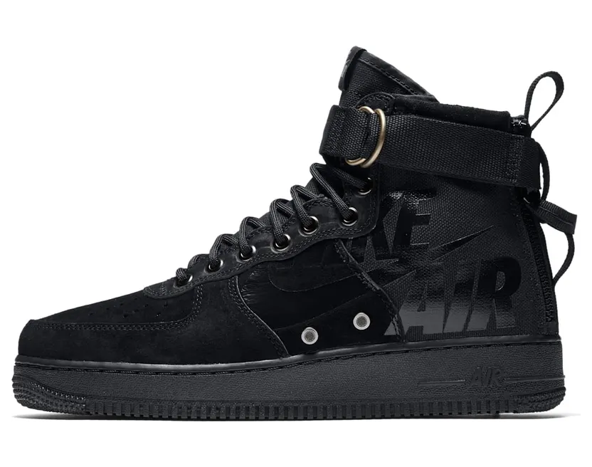 Nike SF Air Force 1 Mid Black Cool Grey