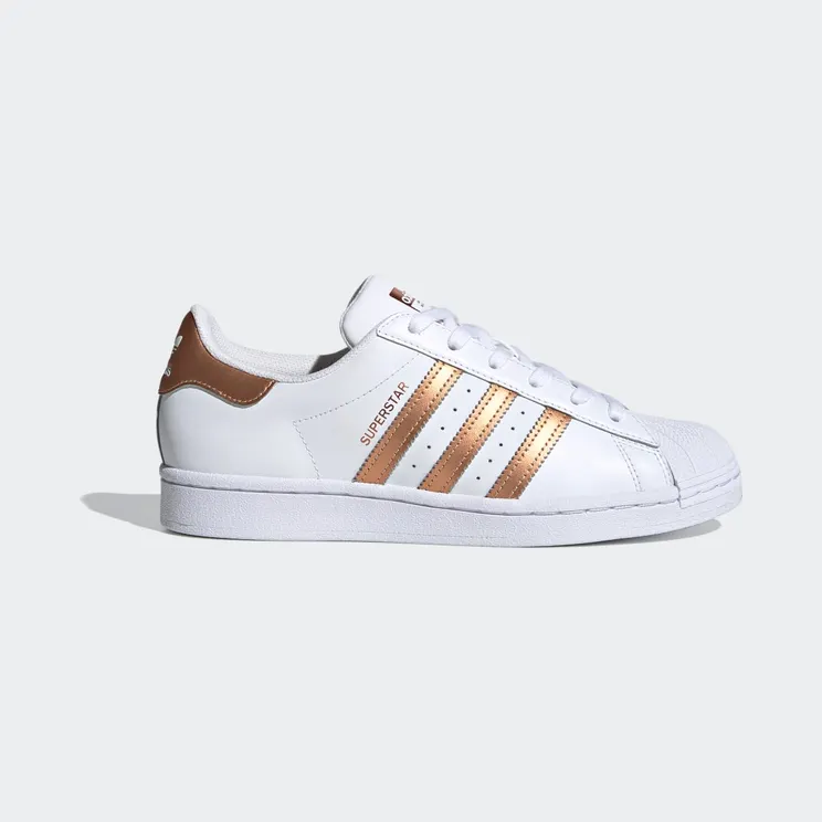 adidas Superstar Cloud White / Copper Metallic / Core Black (FX7484)
