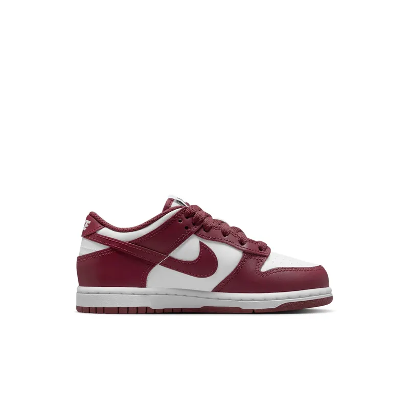 Nike Dunk Low White Gym Red Redwood (FB9108-115)