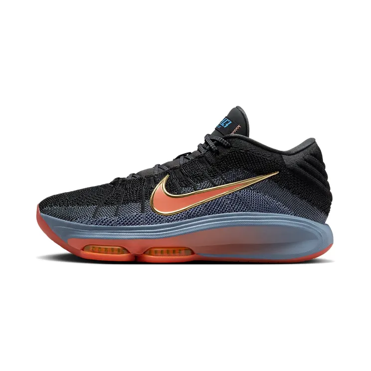 Nike Air Zoom GT Hustle 3 Swoosh Fly “Anthracite / Ashen Slate / Metallic Gold / Light Wild Mango” (FV5953-001)