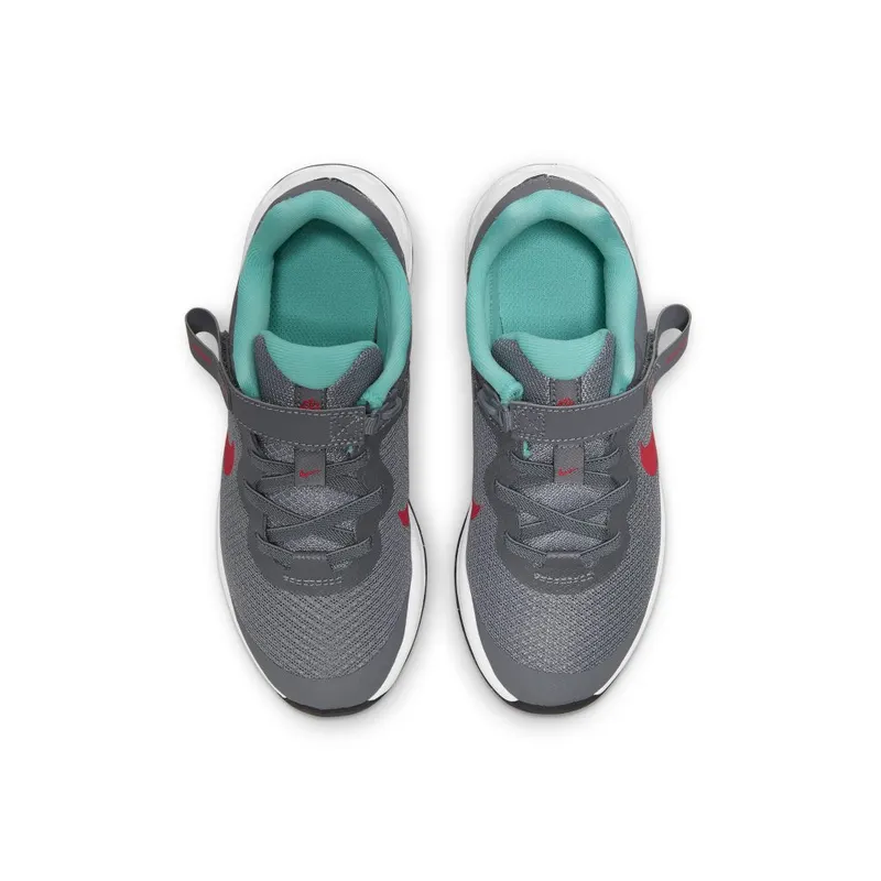 Nike Revolution 6 FlyEase Younger Kids’ Grey 50% Sustainable Materials (DD1114-006)