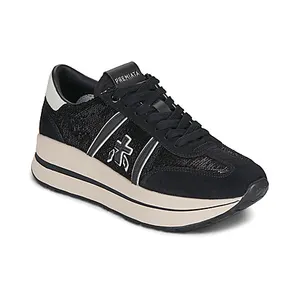Premiata Bethcoin 8146 met vlakken en logopatch “Blue” (BETHCOIN)