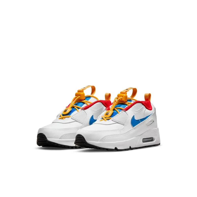 Nike Air Max 90 Toggle Younger Kids’ White (CV0064-105)