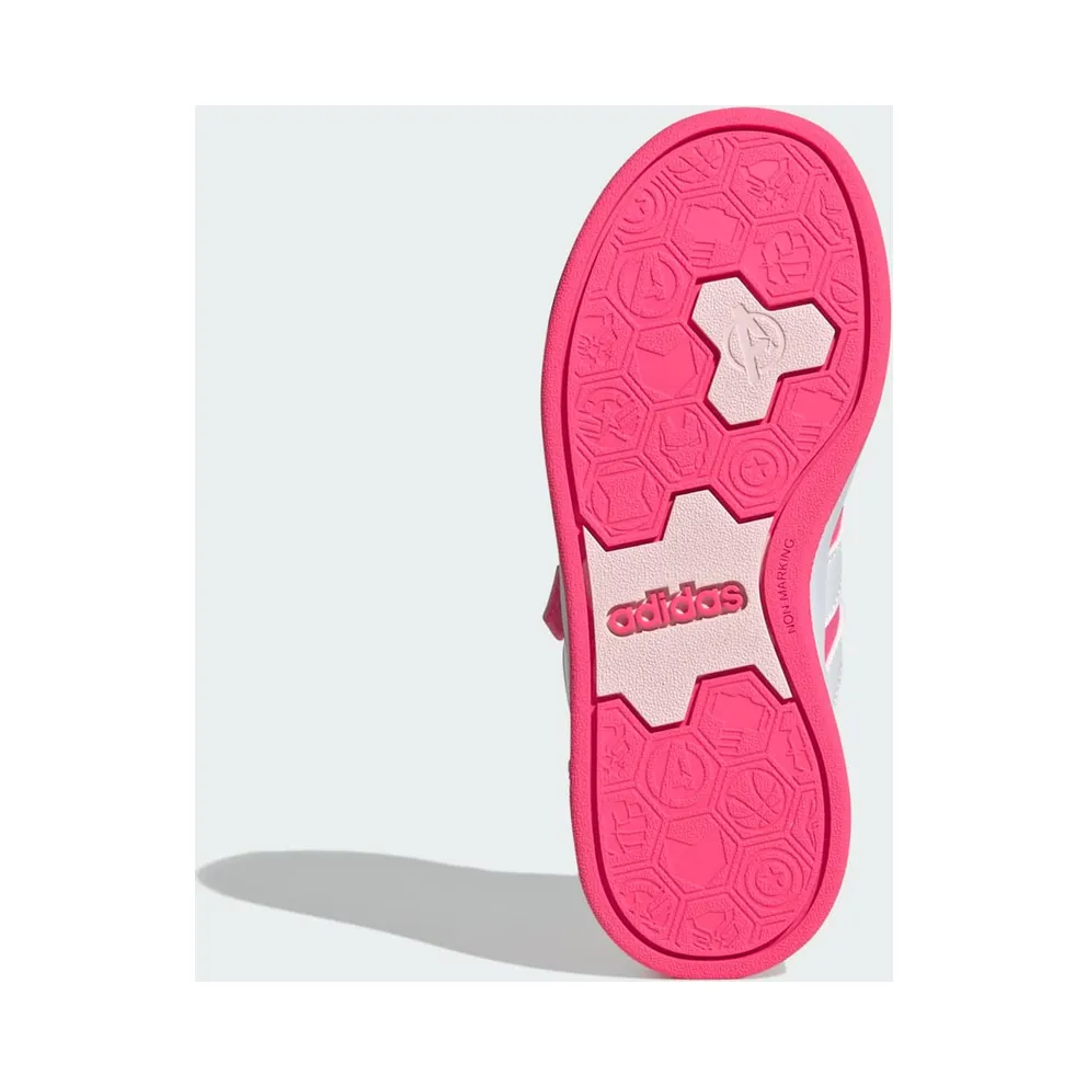 Adidas ADIDAS MARVEL AVENGERS GRAND COURT Shoes KIDS Lucid Pink / Cloud White / Clear Pink (JQ4140)