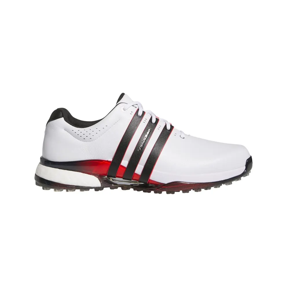 adidas Tour360 25 Spikeless Golf Cloud White Core Black Lucid Red (IH2197)