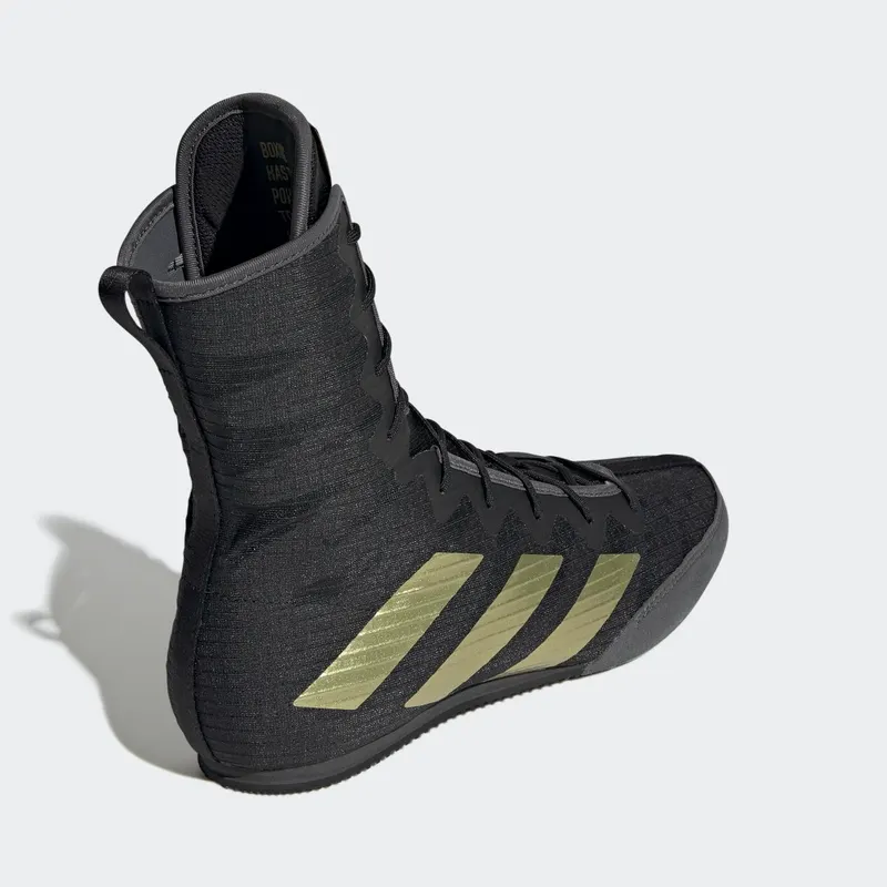 Adidas Box Hog 4 Core Black / Gold Metallic / Grey Six (GZ6116)