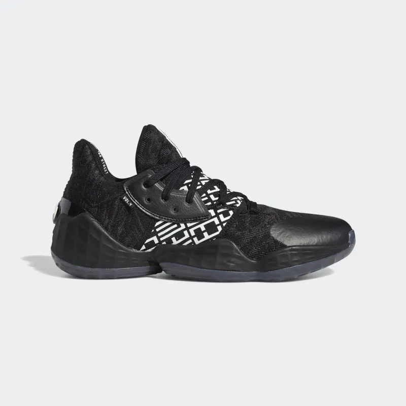 adidas Harden Vol. 4 Black White Core Black/Cloud White/Core Black (EH2410)