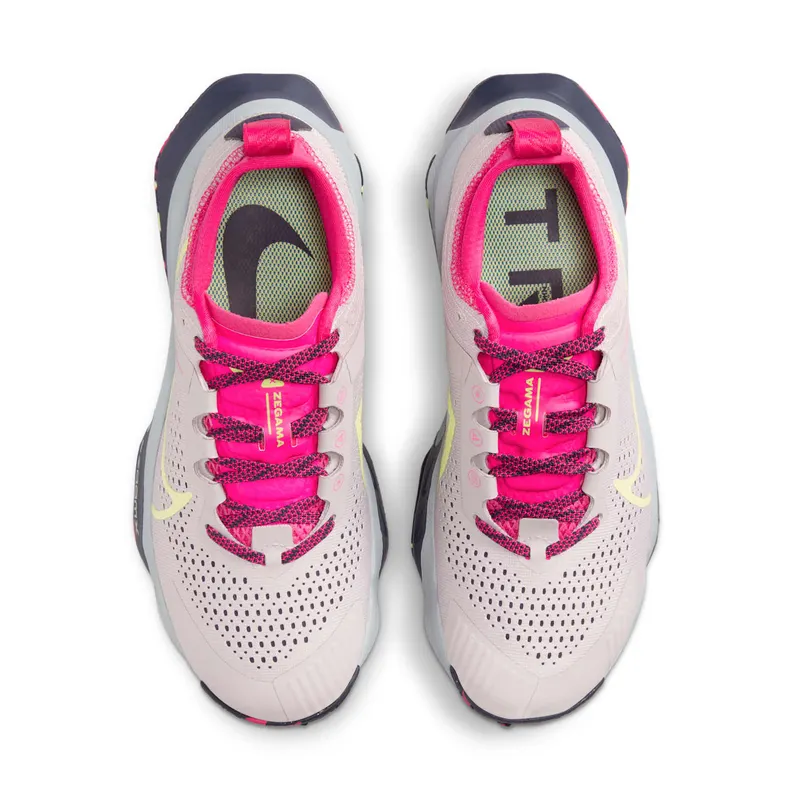 Nike ZoomX Zegama Platinum Violet Fireberry Purple Ink Luminous Green (DH0625-002)