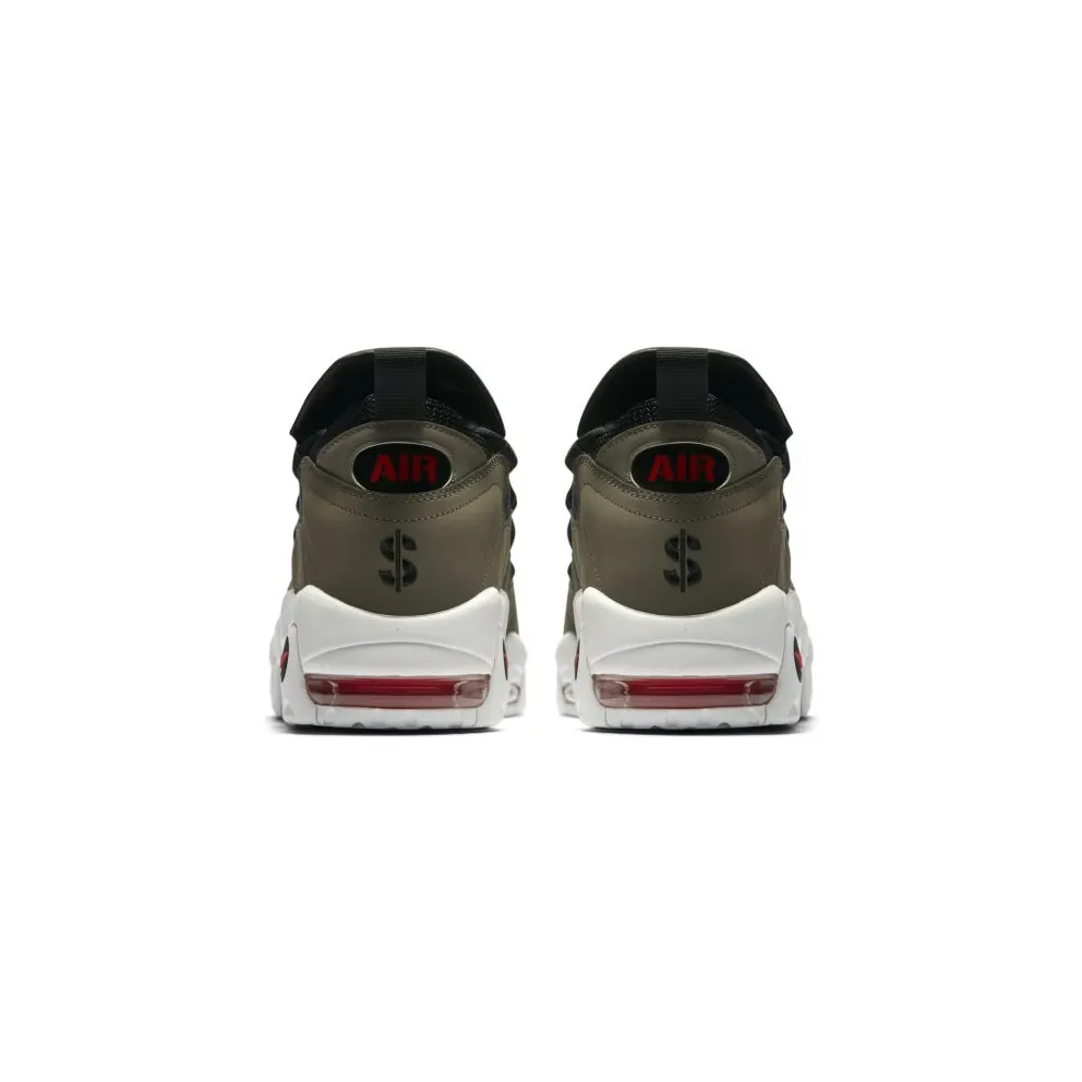 Nike Air More Money Medium Olive Medium Olive/Habanero Red-Summit White-Black (AJ2998-200)