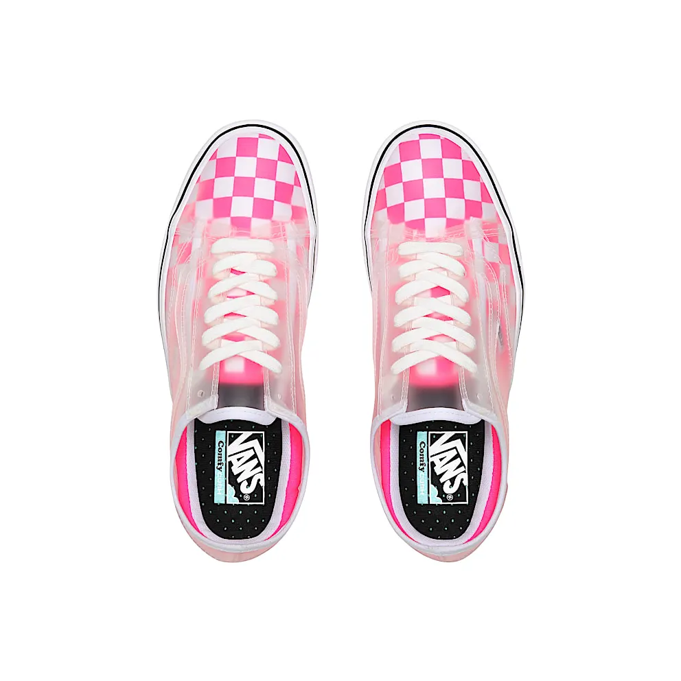 Vans ComfyCush Slip-Skool Checkerboard Knockout Pink Knockout Pink/True White (VN0A4P3EWYI)