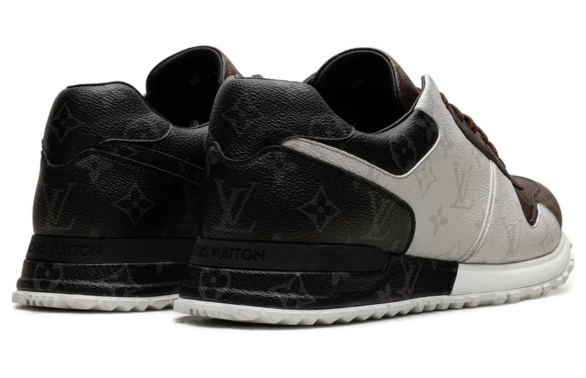 Louis Vuitton Run Away Sneaker “Monogram Brown White Black” (1A3N7W) (2)