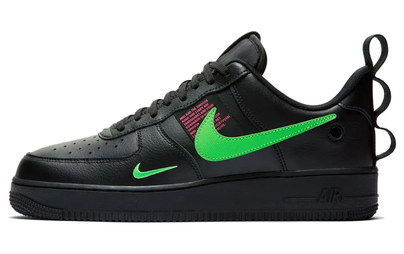 Nike Air Force 1 LV8 UL Black Scream Green (CQ4611-001)