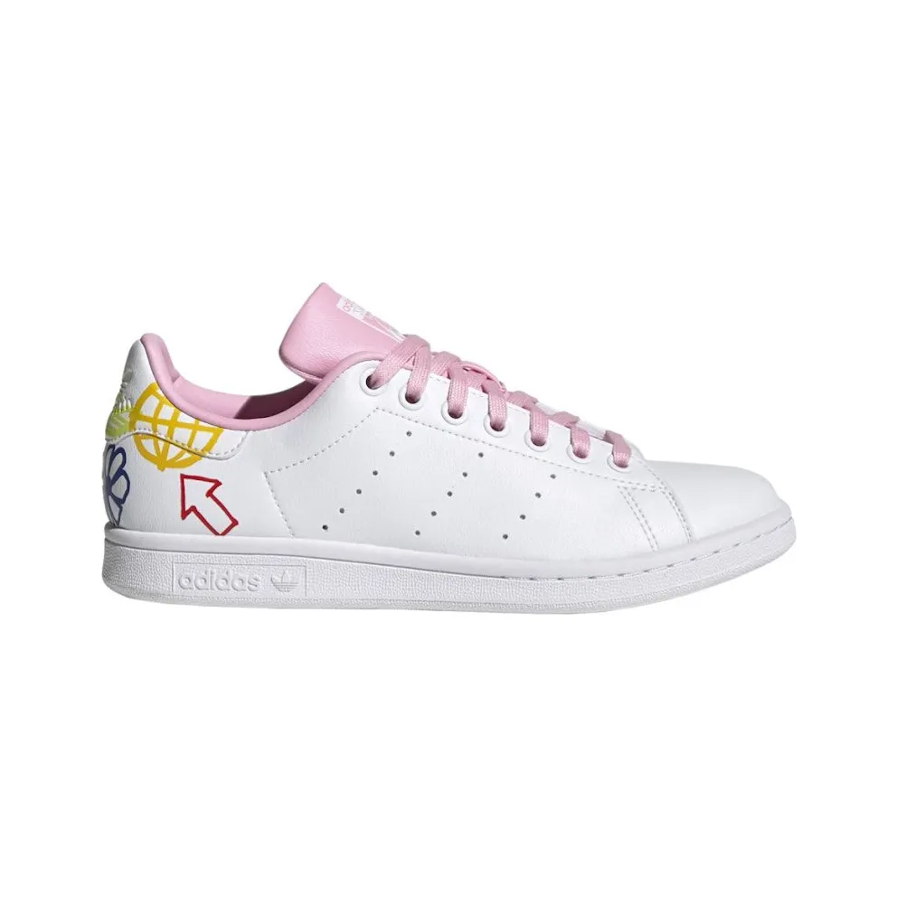 adidas Stan Smith Schuh Cloud White / True Pink / Cloud White (FX5680)