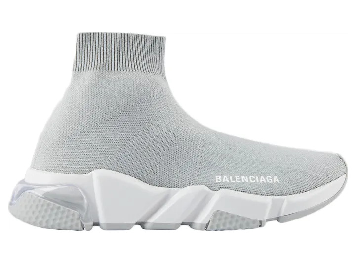 Balenciaga Speed Clear Sole Grey (W)