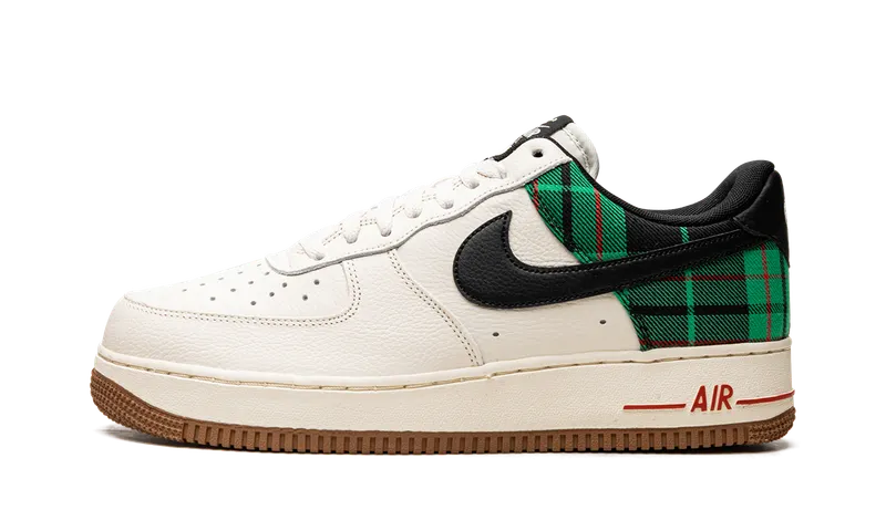 Nike Air Force 1 Low ’07 LX “Plaid Pale Ivory Stadium Green” (DV0791-100)