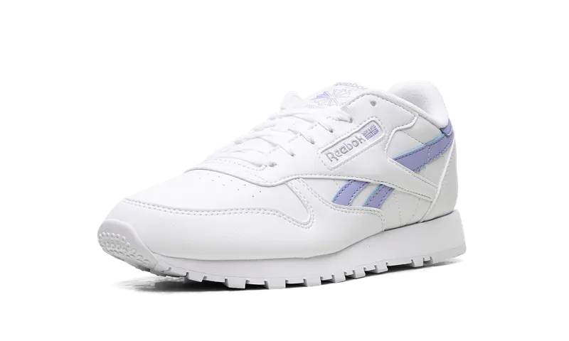 Reebok Classic Leather Shoes Cloud White / Cloud White / Lilac Glow (GY8817)