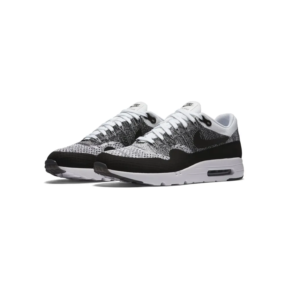 Nike Air Max 1 Ultra Fkynit White Black White/Black (843384-100)
